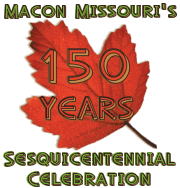 Welcome to the Macon, MO Sesquicentennial Celebration!