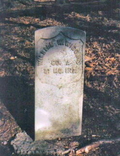 The Lone Wiggans Headstone